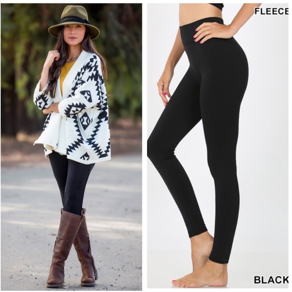 ULTIMATE- Fleeced Lined Leggings - Picture 4 of 11